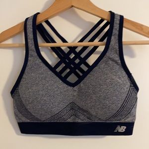 New balance strappy back sports bra